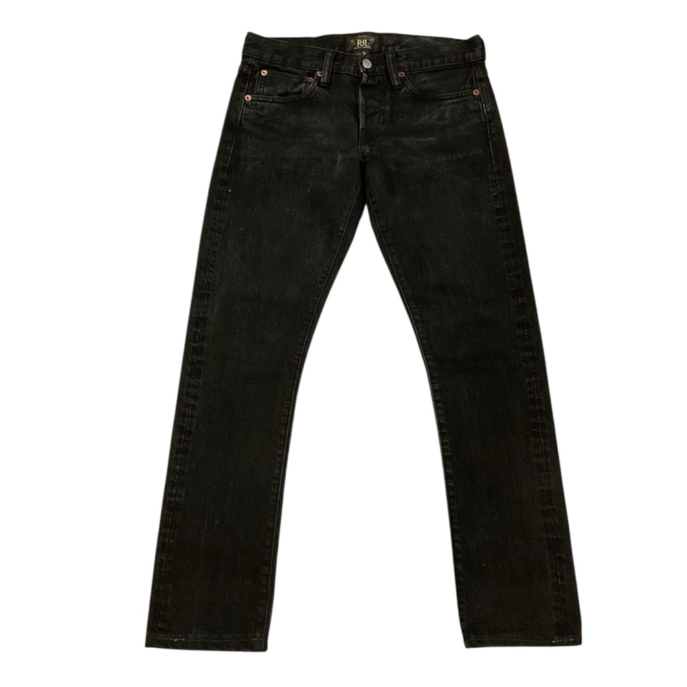 RRL Woman’s Black Slim Denim Jeans